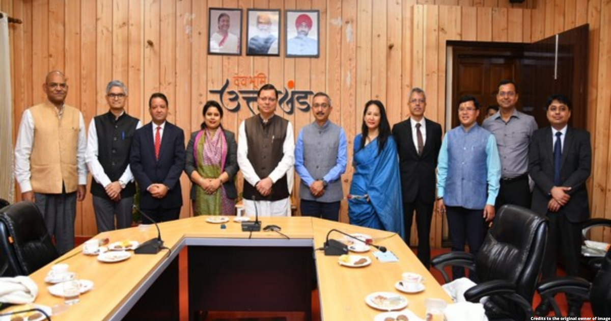 CM Dhami meets Indian envoys to 7 countries in Dehradun